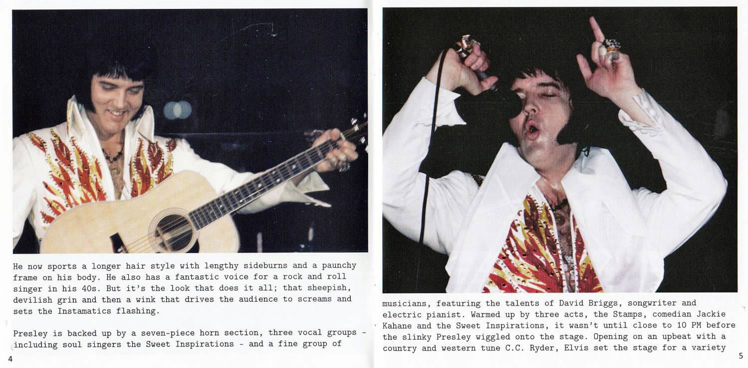 Elvis Presley Welcome To South Bend, Indiana : Booklet 3